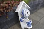 vogelhuis gemaakt van theepot Blond met mok, Tuin en Terras, Vogelhuisjes en Vogelbaden, Ophalen of Verzenden, Nieuw