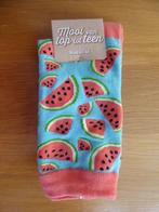sokken met watermeloen, Kleding | Heren, Sokken en Kousen, Ophalen of Verzenden, Nieuw, Maat 43 t/m 46, Blauw