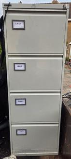 Archiefkast - 4 Laden - Handig voor Schuur/Zolder, Huis en Inrichting, Kasten | Roldeurkasten en Archiefkasten, Ophalen, Minder dan 50 cm