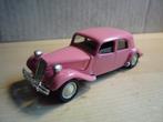 Citroën 15 Six Traction roze Solido 1:43, Hobby en Vrije tijd, Modelauto's | 1:43, Ophalen of Verzenden, Zo goed als nieuw, Auto