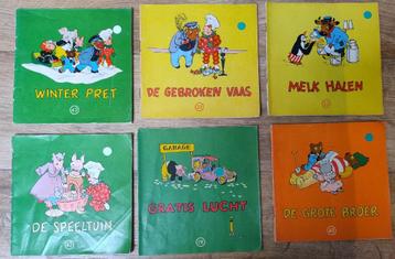 Flipje van Tiel oude Stripboekjes 6 stuks beschikbaar voor biedingen