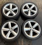 Originele Audi velgen met winterbanden 245 / 40 / R18 ET47, Ophalen, 18 inch, Banden en Velgen, Winterbanden