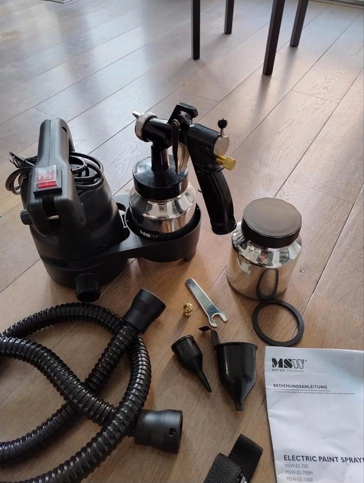 Nieuw verfspuitpistool voor schilderwerk, Doe-het-zelf en Verbouw, Schildersmaterialen, Nieuw, Verfspuit of Verfpomp, Ophalen of Verzenden