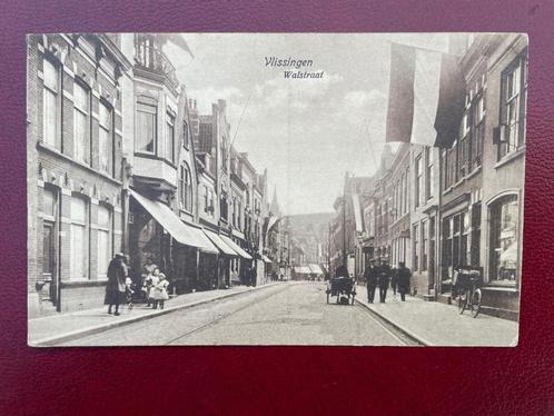 ansichtkaart van Vlissingen ; Walstraat met hondenkar., Verzamelen, Ansichtkaarten | Nederland, Zeeland, Verzenden