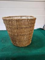 pot mand zeegras met plastic binnen kant, Ophalen of Verzenden