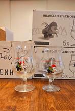 La chouffe glazen, Verzamelen, Glas en Borrelglaasjes, Ophalen, Zo goed als nieuw, Bierglas