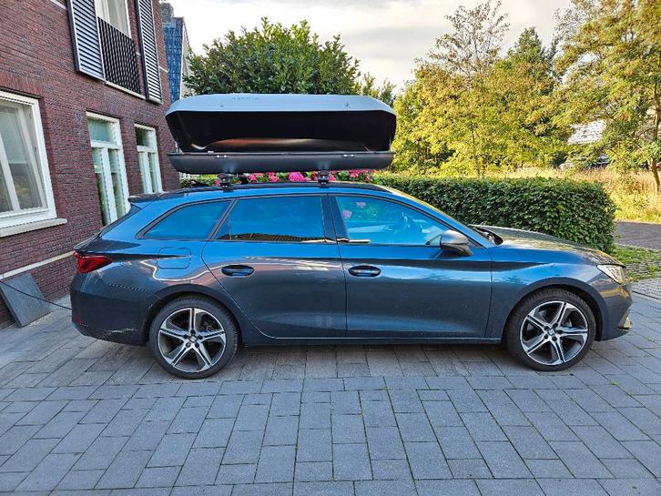 Te huur: Dakkoffer Hapro Roady 450, Auto diversen, Dakkoffers, Zo goed als nieuw, Ophalen