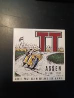 oude tegel tt assen 1967, Ophalen of Verzenden, Nieuw, Motoren