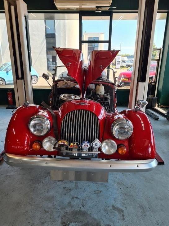 Morgan 4/4 1.6 1988 Rood, Auto's, Overige Auto's, Particulier, Benzine, Cabriolet, Handgeschakeld, Origineel Nederlands, Rood