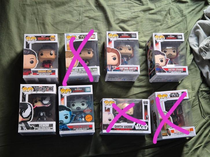 Funko Pops - Marvel & Meer!, Kinderen en Baby's, Speelgoed | Actiefiguren, Gebruikt, Ophalen of Verzenden