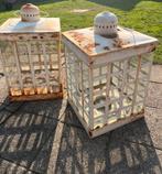 Mooie brocante vintage kandelaars, Huis en Inrichting, Woonaccessoires | Kandelaars en Kaarsen, Ophalen of Verzenden, Gebruikt