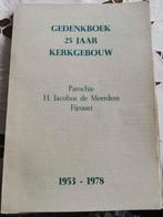 Gedenkboek 25 jaar kerkgebouw in fijnaart, Ophalen of Verzenden, Gelezen