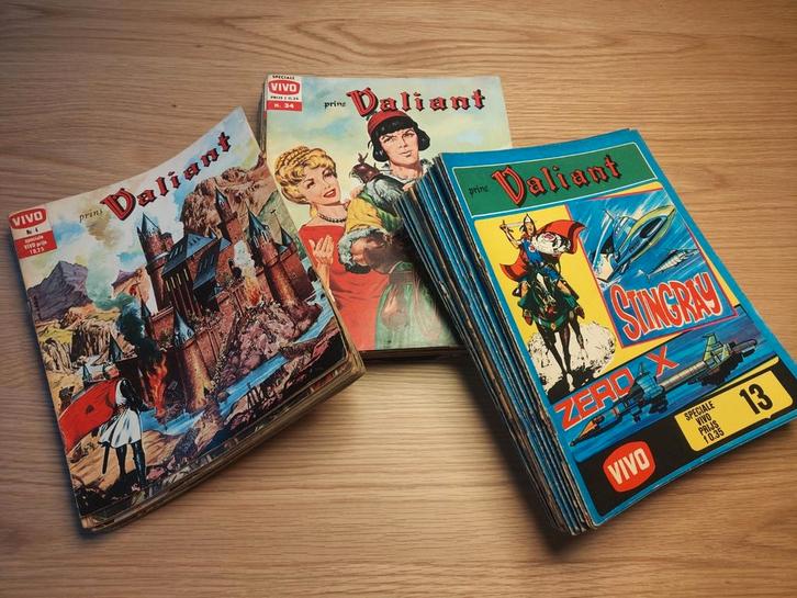 Prins Valiant (1968) - 49 stuks, Boeken, Stripboeken, Gelezen, Complete serie of reeks, Ophalen of Verzenden