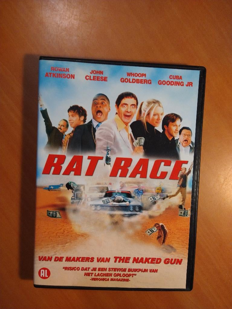 DVD Rat Race, Alle leeftijden, Ophalen of Verzenden, Zo goed als nieuw, Romantische komedie