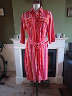 K-Design K Design rood roze jurk met riem L gratis verz, K-design, Verzenden, Paars, Maat 42/44 (L)