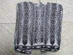SuperTrash ST. Studio blouse maat 36 wit / zwart, Kleding | Dames, Supertrash, Wit, Ophalen of Verzenden, Zo goed als nieuw