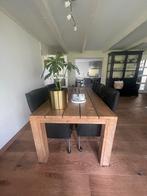 Eettafel van steigerhout 2m x 1m., Huis en Inrichting, Tafels | Eettafels, 200 cm of meer, Gebruikt, Rechthoekig, Ophalen of Verzenden