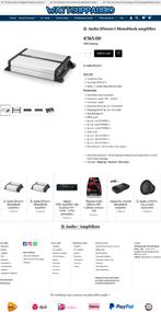 JL Audio JD1000/1 Monoblok versterker 1000W RMS, Hifi-Focus, Aalsmeerderweg 173 1432 CL, Aalsmeer, Nieuw, Ophalen of Verzenden