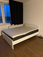 Ikea tweepersoons bedframe incl lattenbodem, Huis en Inrichting, Ophalen, Chat of telefonisch contact, Postbus 42 2300 AA Leiden Nederland