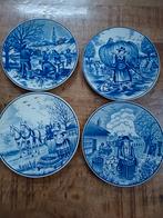 Royal delfsblauwe bordjes, Antiek en Kunst, Antiek | Wandborden en Tegels, Ophalen of Verzenden