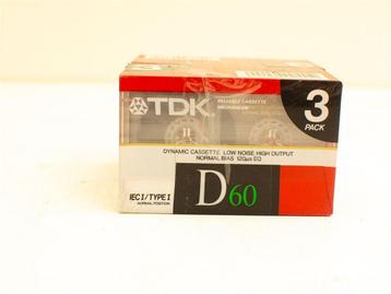 6 Dtk cassettebandjes 31250 beschikbaar voor biedingen