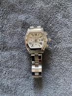 Cartier Watch Steel Roadster Chronograph White (Nieuw Staat), Sieraden, Tassen en Uiterlijk, Horloges | Heren, Staal, Staal, Polshorloge