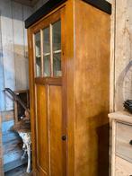 Smalle Franse vintage kast eendeurskast, Antiek en Kunst, Ophalen