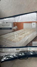 1 persoons 100% schapenwol matrasdek, Huis en Inrichting, Eenpersoons, Wit, Overige typen, Nieuw