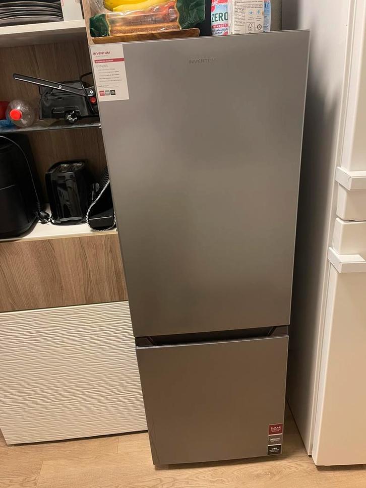 inventum KV1435S koel-vriescombinatie koelkast, Witgoed en Apparatuur, Koelkasten en IJskasten, Gebruikt, Met vriesvak, 150 tot 200 liter