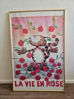 La vie en rose poster in lijst., Ophalen, Gebruikt, Oorspronkelijke maker, Foto of Poster
