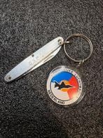 Koninklijke Luchtmacht sleutelhanger + zakmesje , militair, Verzamelen, Verzenden, Zo goed als nieuw