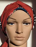 Chemo/haarverlies tricot muts met sjaal no 33 A., Anna, Maat 42/44 (L), Nieuw, Ophalen of Verzenden