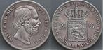 Zilveren rijksdaalder 1850 - 2 1/2 gulden 1850 - netjes!, Koning Willem III, Verzenden, Zilver, Losse munt