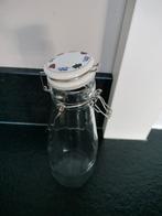 Boerenbont Glazen Stolpfles, Ophalen of Verzenden, Zo goed als nieuw