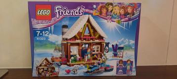 Lego Friends  - 41323 Wintersport Chalet - Compleet  beschikbaar voor biedingen