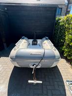 Rubberboot Rib polyester bodem met electro motor & afdekzeil, Watersport en Boten, Bootonderdelen, Ophalen of Verzenden, Gebruikt