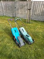 2 defecte grasmaaiers voor de klusser, Tuin en Terras, Grasmaaiers, Ophalen, Gebruikt, Elektrische grasmaaier