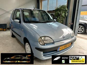 Fiat Seicento 1.1 2001 Blauw 100.116KM NAP - APK 09-2024 -