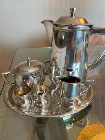 WMF verzilverd koffieservies 6-delig -een blikvanger in huis beschikbaar voor biedingen