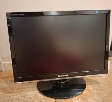 Samsung Monitor Syncmaster 2053BW Zwart, 20 inch beschikbaar voor biedingen