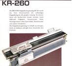 Gevraagd: Brother breimachine voorbed KR-260, Ophalen of Verzenden, Breien, Machine