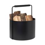 Blomus Ashi Houtmand - Zwart Staal, Tuin en Terras, Minder dan 3 m³, Ophalen of Verzenden
