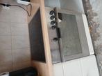 Siemens inbouw combi oven met electrische kookplaat, Ophalen, Gebruikt, 50 tot 100 cm, Minder dan 100 cm