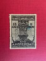Sluitzegel op gas gebied 1923, Verzenden, T/m 1940, Postfris