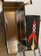 Koekblik kuifje koektrommel koekjes blik, Verzamelen, Ophalen of Verzenden, Nieuw, Koek(jes)