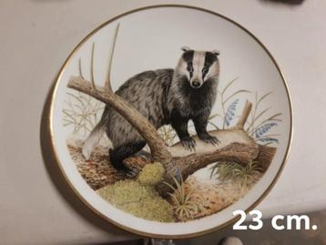 Wedgwood Bord - Das Wildlife of Britain - Das beschikbaar voor biedingen