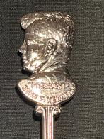 John F Kennedy vintage verzilverd lepeltje, Antiek en Kunst, Ophalen of Verzenden