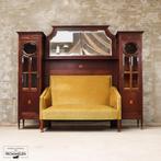 Antieke Art Deco periode Cozy Corner / zithoek - Max Coini, Ophalen