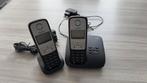 Draadloze Dect Telefoon met Antwoordapparaat, Ophalen of Verzenden, Zo goed als nieuw, 2 handsets