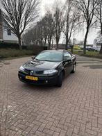 Renault Mégane 1.6 16V Cabrio 2007 Zwart, Auto's, Voorwielaandrijving, 4 cilinders, Cabriolet, 4 stoelen
